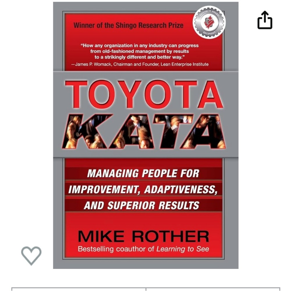 TOYOTA KATA BY Mike Rother